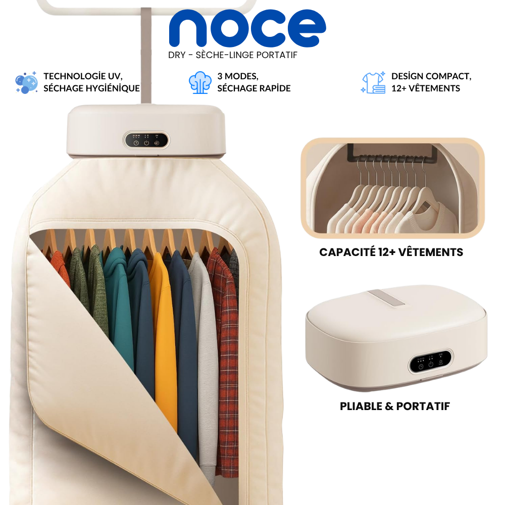 Noce Dry | Sèche-linge portatif électrique
