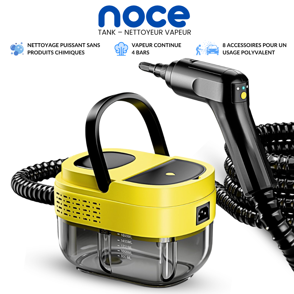 Noce Tank | Nettoyeur vapeur grand format