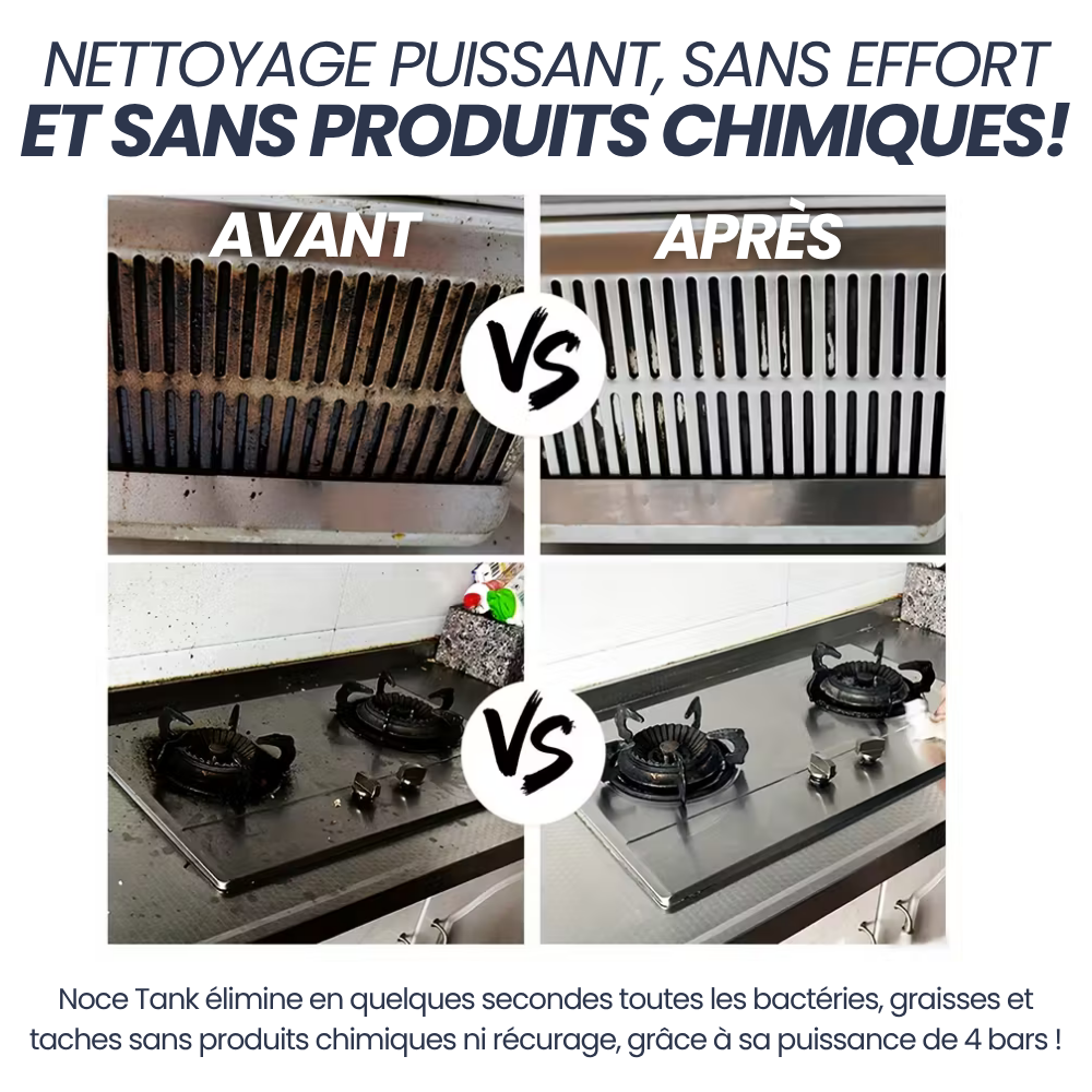 Noce Tank | Nettoyeur vapeur grand format
